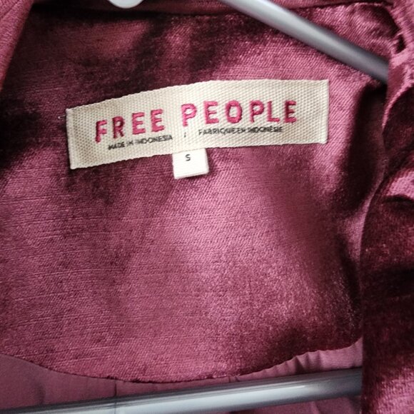 Free People Velvet Blazer - Picture 2 of 6